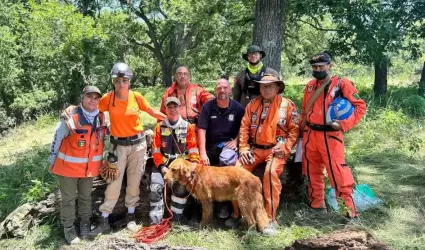 Brigada de b�squeda y rescate en Texas