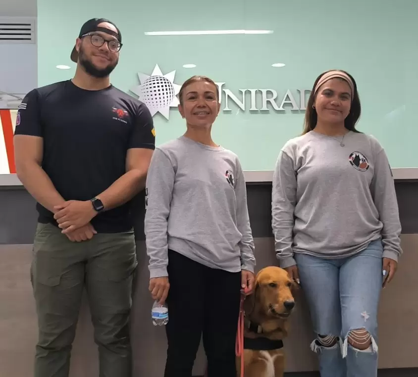 Brigadistas de b�squeda y rescate en Uniradio