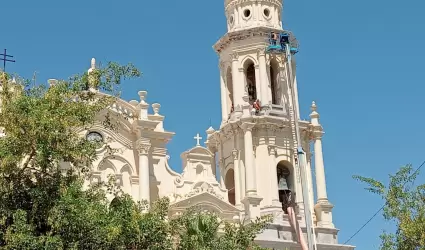 Trabajos de rehabilitaci�n de la Catedral Metropolitana
