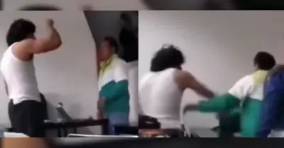 Estudiante agrede a maestro de la Universidad Polit�cnica de Tulancingo en Hidal