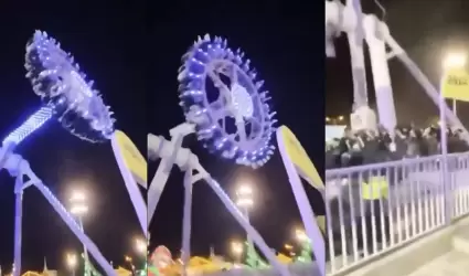 Juego mec�nico "360" en Arabia Saudita se parte en dos: hay 23 heridos, incluido