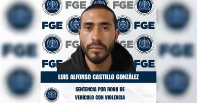 Sentenciado por robo de veh�culo con violencia