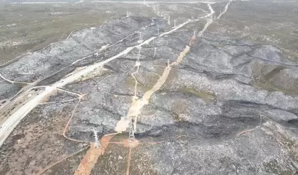 Liquidan incendio forestal en el kil�metro 85 de la carretera libre Tecate-Mexic
