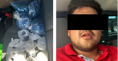 Detenido tras persecuci�n