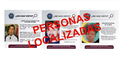 Personas con reporte de b�squeda localizadas