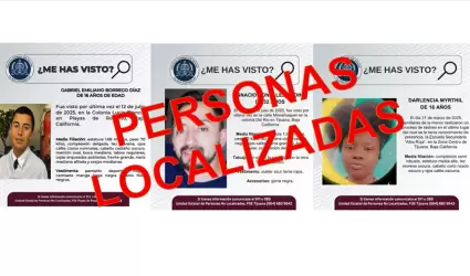 Personas con reporte de b�squeda localizadas