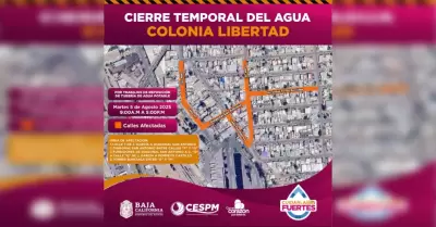 Cierre de agua