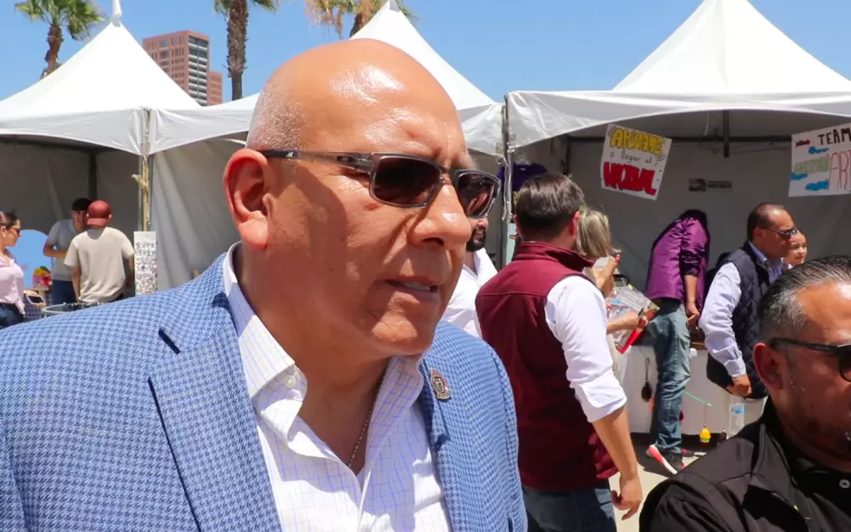 Ranier Falc�n, Presidente de la Comisi�n de Seguridad Ciudadana en el Cabildo de Tijuana