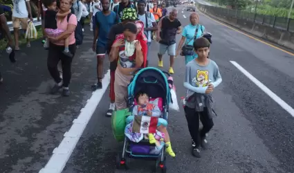 Caravana migrante "�xodo de la justicia"