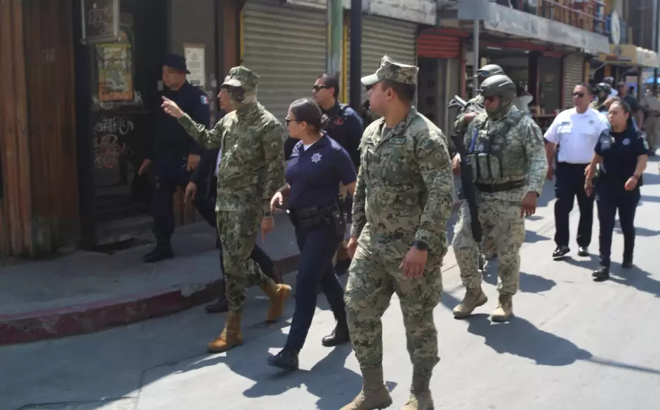 Marina participa durante la Estrategia Estatal contra la Extorsi�n en Baja California