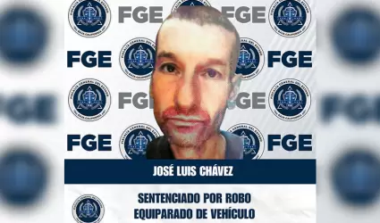 Sentenciado por robo de veh�culo