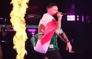 VIDEO Maluma rega�a a mam� por llevar a beb� a su concierto