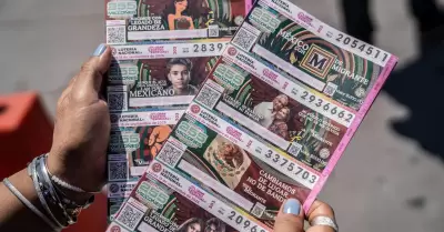 Billete de Loter�a Nacional en honor a la comunidad migrante
