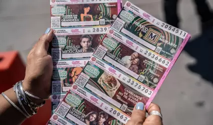 Billete de Loter�a Nacional en honor a la comunidad migrante