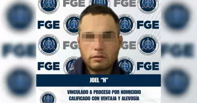 Detenido por homicidio calificado con ventaja y alevos�a