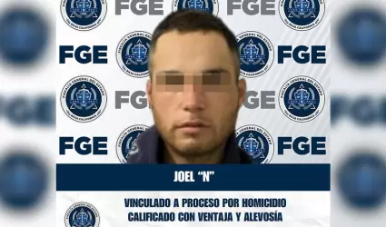 Detenido por homicidio calificado con ventaja y alevos�a