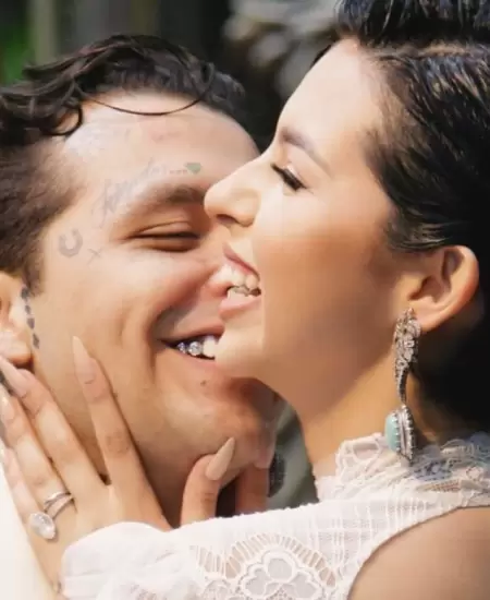 Christian Nodal y �ngela Aguilar