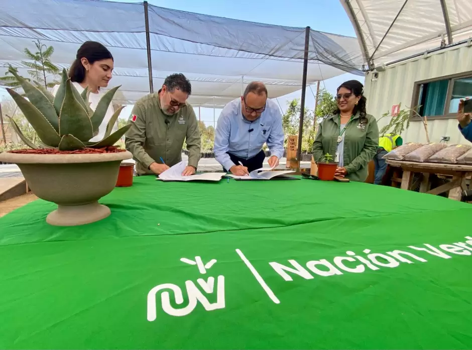 Convenio Naci�n Verde y CEDHBC
