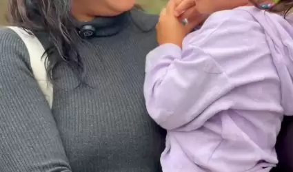 Ni�a sustra�da es restituida a su madre en Tijuana