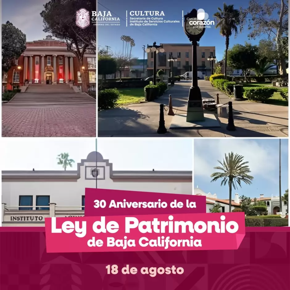 Cumple 30 a�os la Ley de Patrimonio Cultural de Baja California