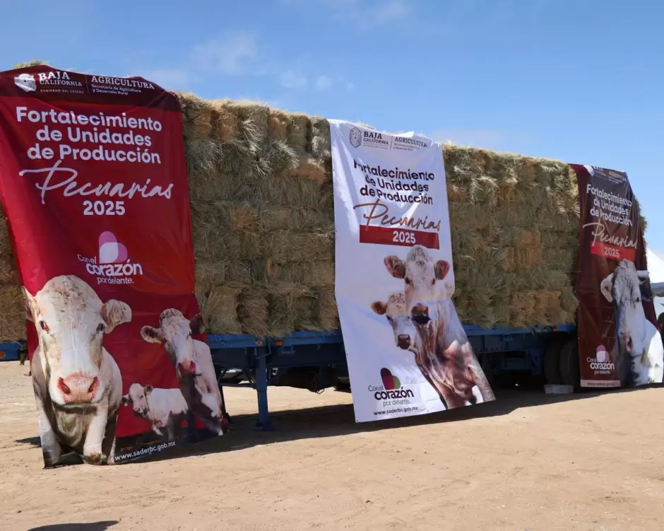 Enntrega de apoyos pecuarios y rurales en Villa de Jes�s Mar�a
