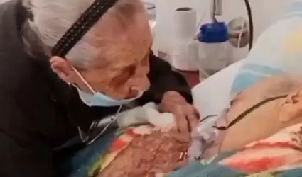 Madre e hijo.