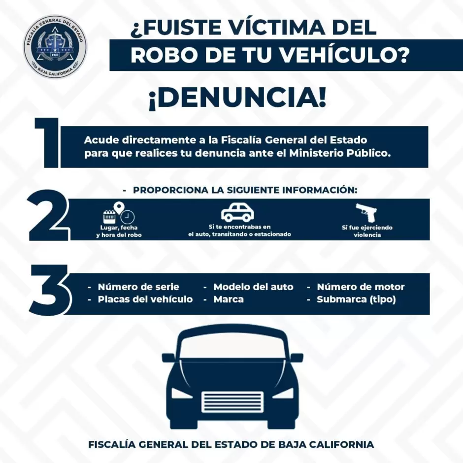 Recuperan m�s de 2 mil 200 veh�culos en lo que va de 2025
