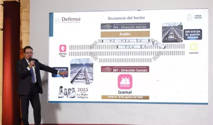 �scar David Lozano �guila, director general del Tren Maya.
