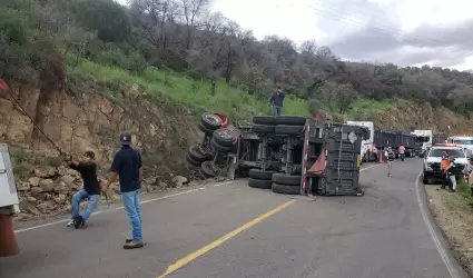 Accidente de tractocami�n