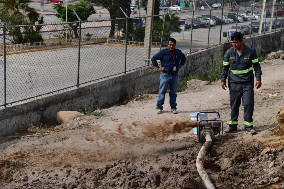 CESPT realiza reparaci�n de fuga