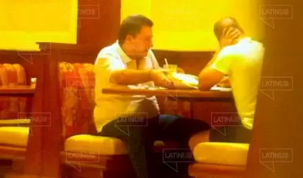 P�o L�pez Obrador y David Le�n