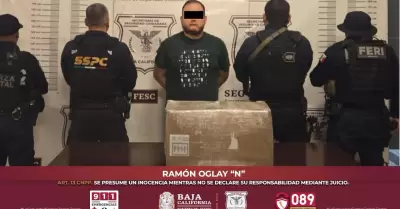 Detenido con m�s de 23 kilos de metanfetamina en Tijuana