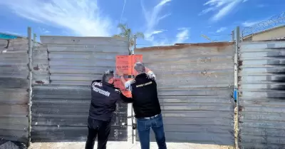 Clausura de establecimiento irregular en la colonia Jard�n Dorado