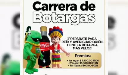 Carrera de botargas para Serial Atl�tico