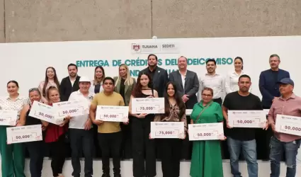 Entrega de 484 cr�ditos del Fideicomiso Fondos Tijuana