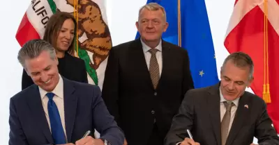 California y Dinamarca firman alianza para impulsar el clima y la tecnolog�a