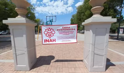 Suspende INAH obra en camell�n del bulevar Hidalgo