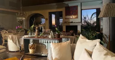 Foto de la casa de Noro�a, publicada por el periodista Jorge Garc�a Orozco