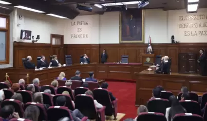 Norma Pi�a cierra gesti�n en la Suprema Corte de Justicia de la Naci�n (SCJN).