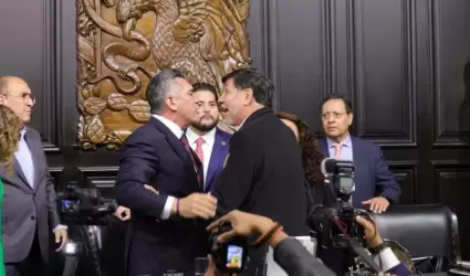 Pelea Alito Moreno y Noro�a
