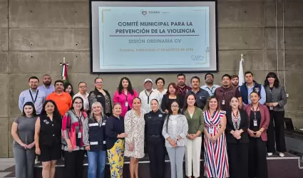 Sesi�n ordinaria del Comit� Municipal de Prevenci�n de la Violencia