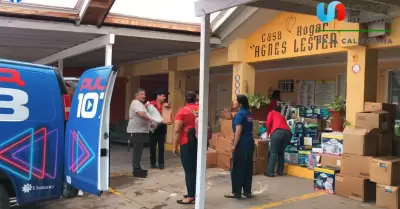 Tras campa�a altruista, Uniradio entrega donaciones a Casa Hogar Agnes Lester