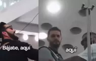 Poncho de Nigris y Adri�n Marcelo protagonizan tenso encuentro en el Aeropuerto de CDMX