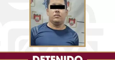 Detenido por violencia familiar en la colonia Jard�n