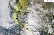 Depresi�n tropical Doce-E se intensifica a tormenta tropical "Lorena"