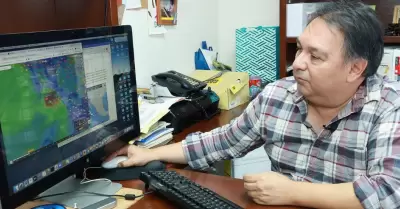 Carlos Manuel Minj�rez Sosa, responsable del proyecto Prometeus