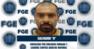 En prisi�n preventiva por violencia familiar y lesiones contra adultos mayores