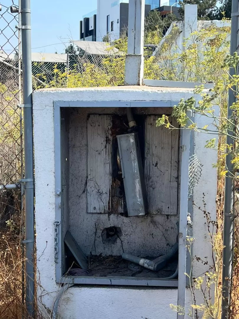 Vandalismo en infraestructura h�drica