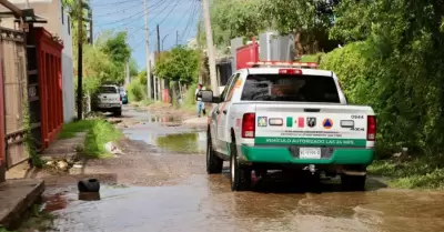 Recorridos de personal de la Direcci�n de Atenci�n a Emergencias y Desastres de 