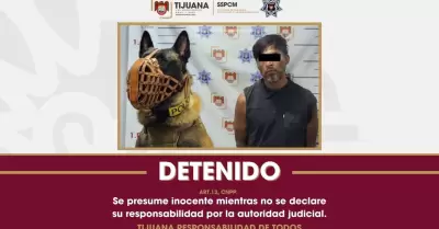 Hombre que amenazaba con un cuchillo a un familiar